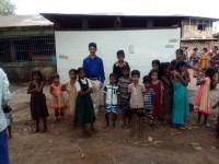 Visit to chinchwadi school by Trustee